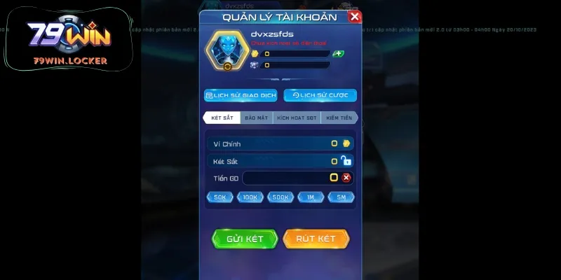 Chi tiết từng bước nạp tiền đơn giản với quy trình rõ ràng