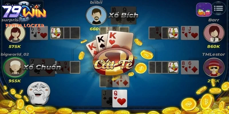 Luật, cách chơi bài Cát Tê online cơ bản